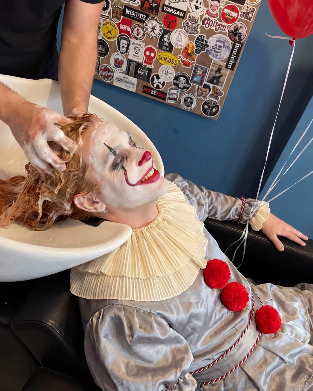 Pennywise przy myjce