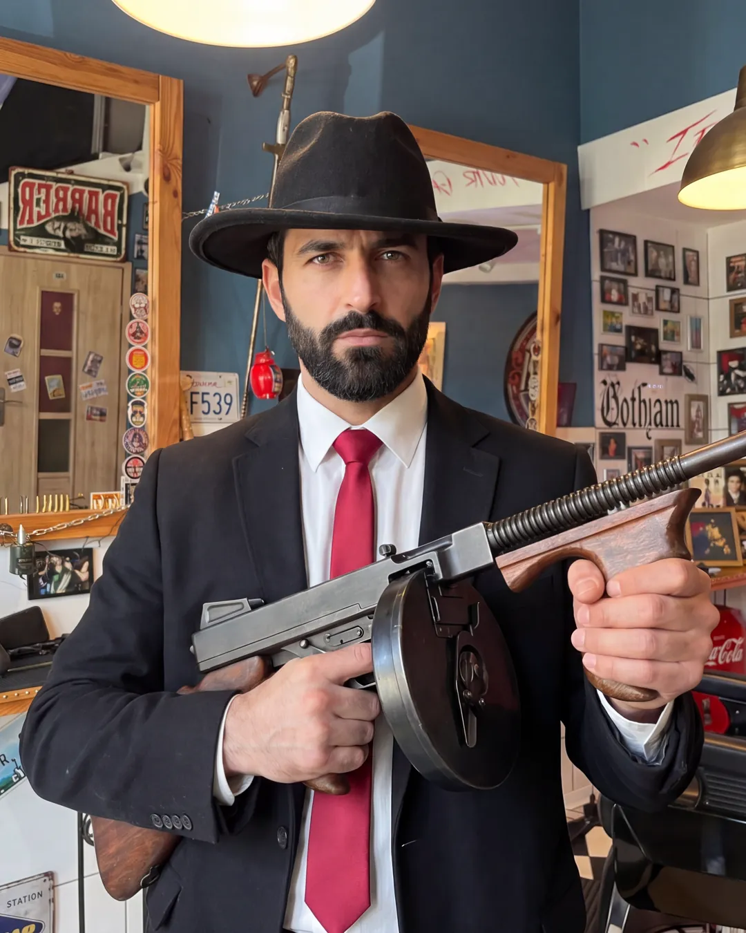 Tommy Gun — sygnaturowy kadr Gotham